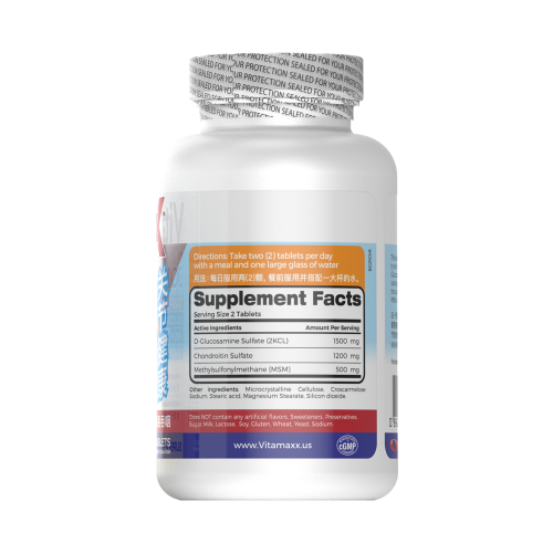 Triple Strength Glucosamine 1500mg +MSM +Chondroitin