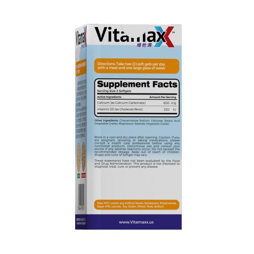 Double Strength Liquid Calcium + Vitamin D